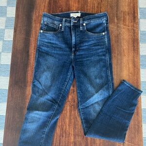 Madewell High Rise Skinny Jeans